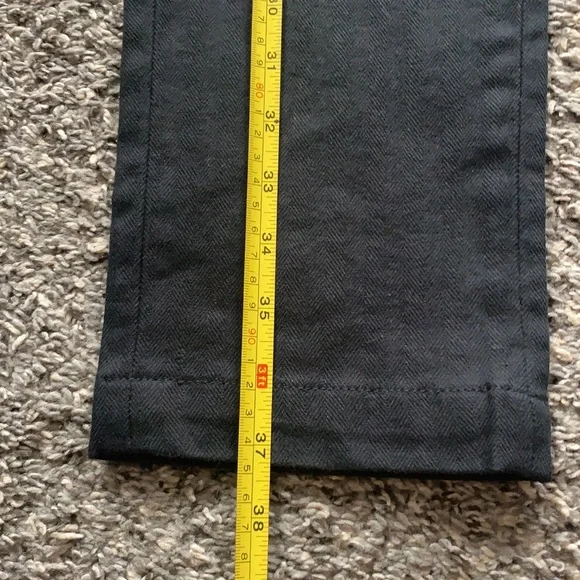 Roberto Cavalli Build - in Belt Black Denim Pant